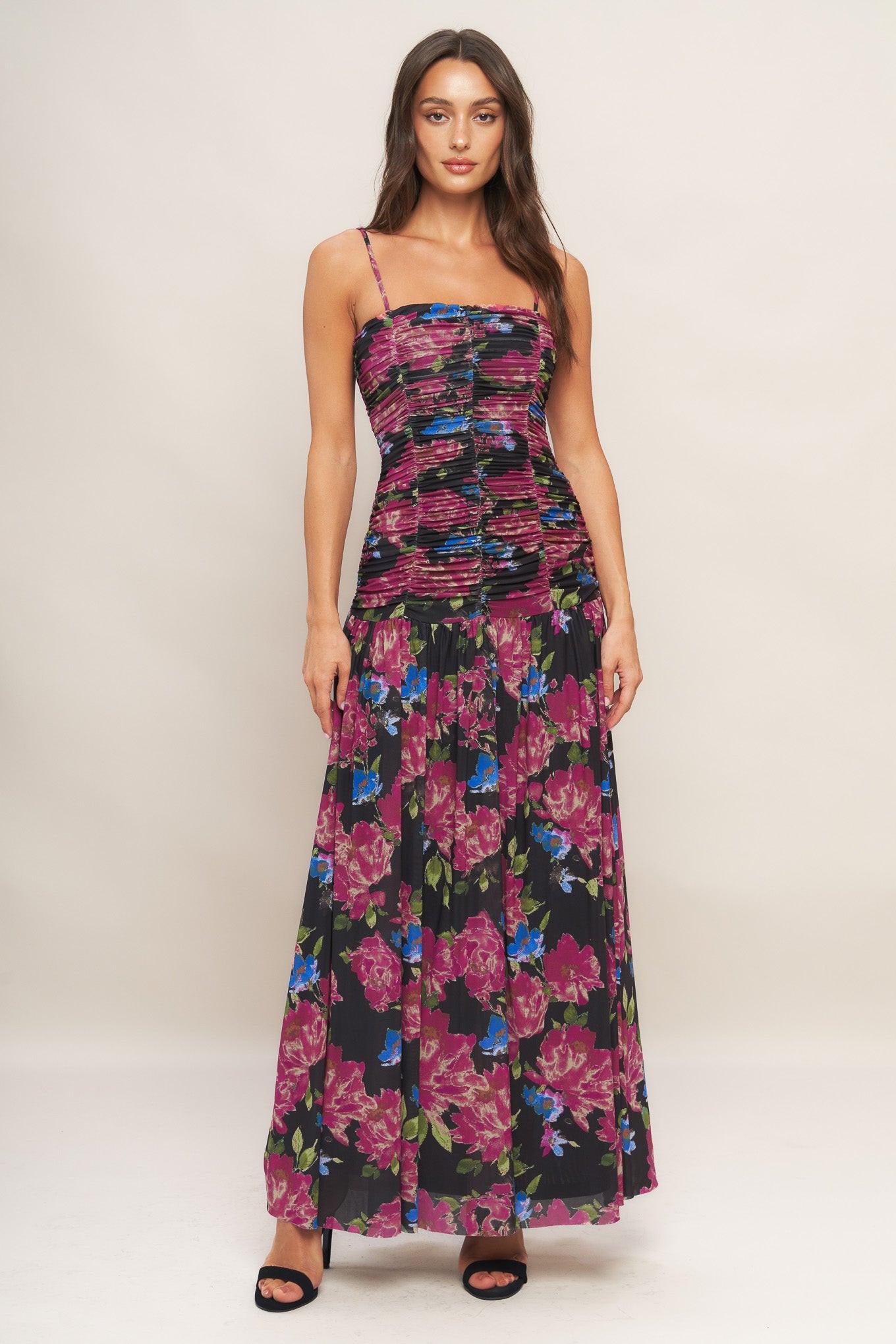 maxi dresses at stein mart HORIZONS AHEAD WOVEN MAXI DRESS, DUSTY TEAL / M