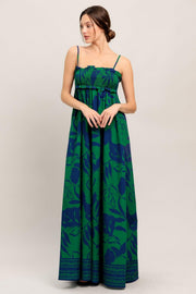 Garden Path Woven Maxi Dress