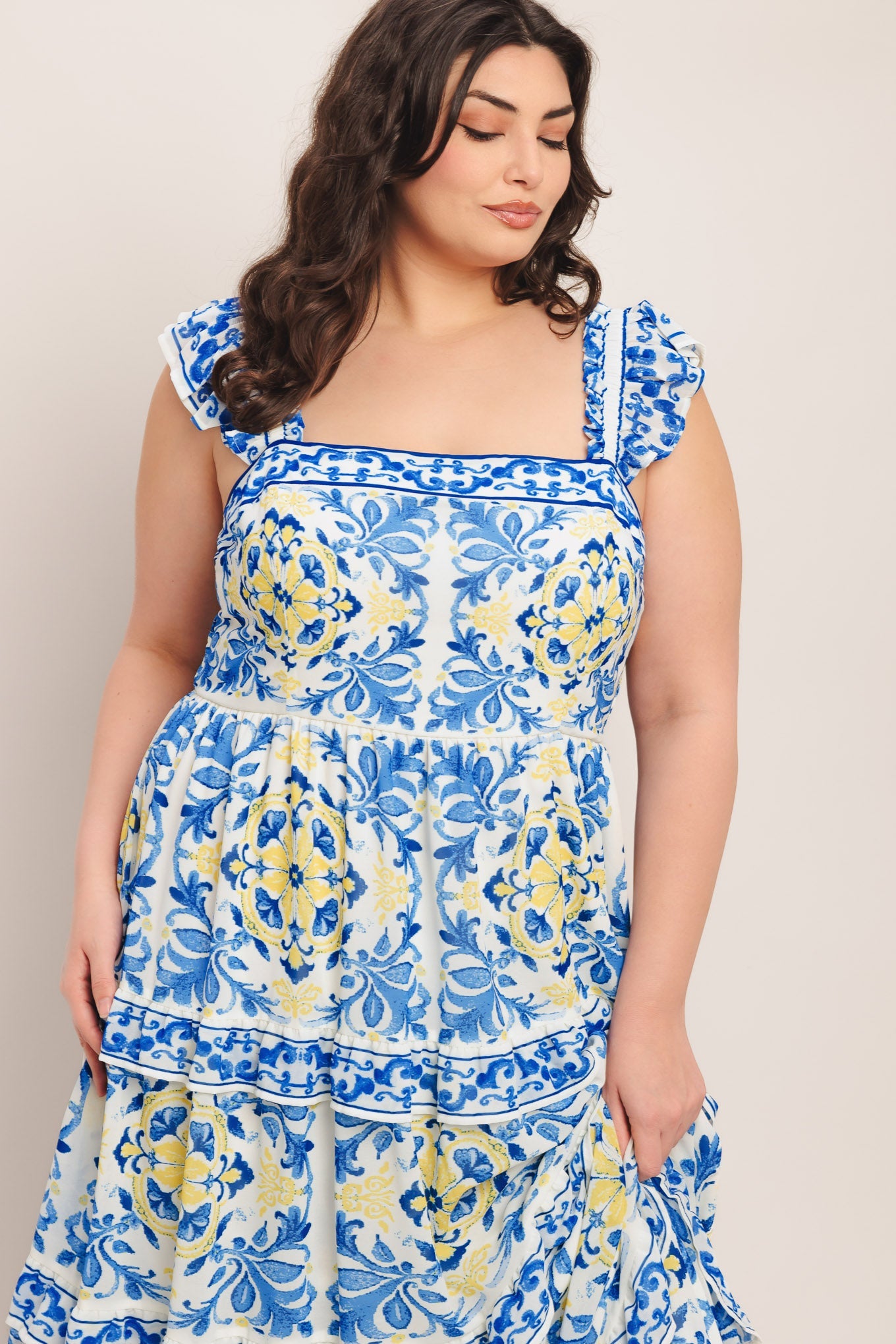Salty Air Sweetheart Woven Maxi Dress | Includes Plus Size
