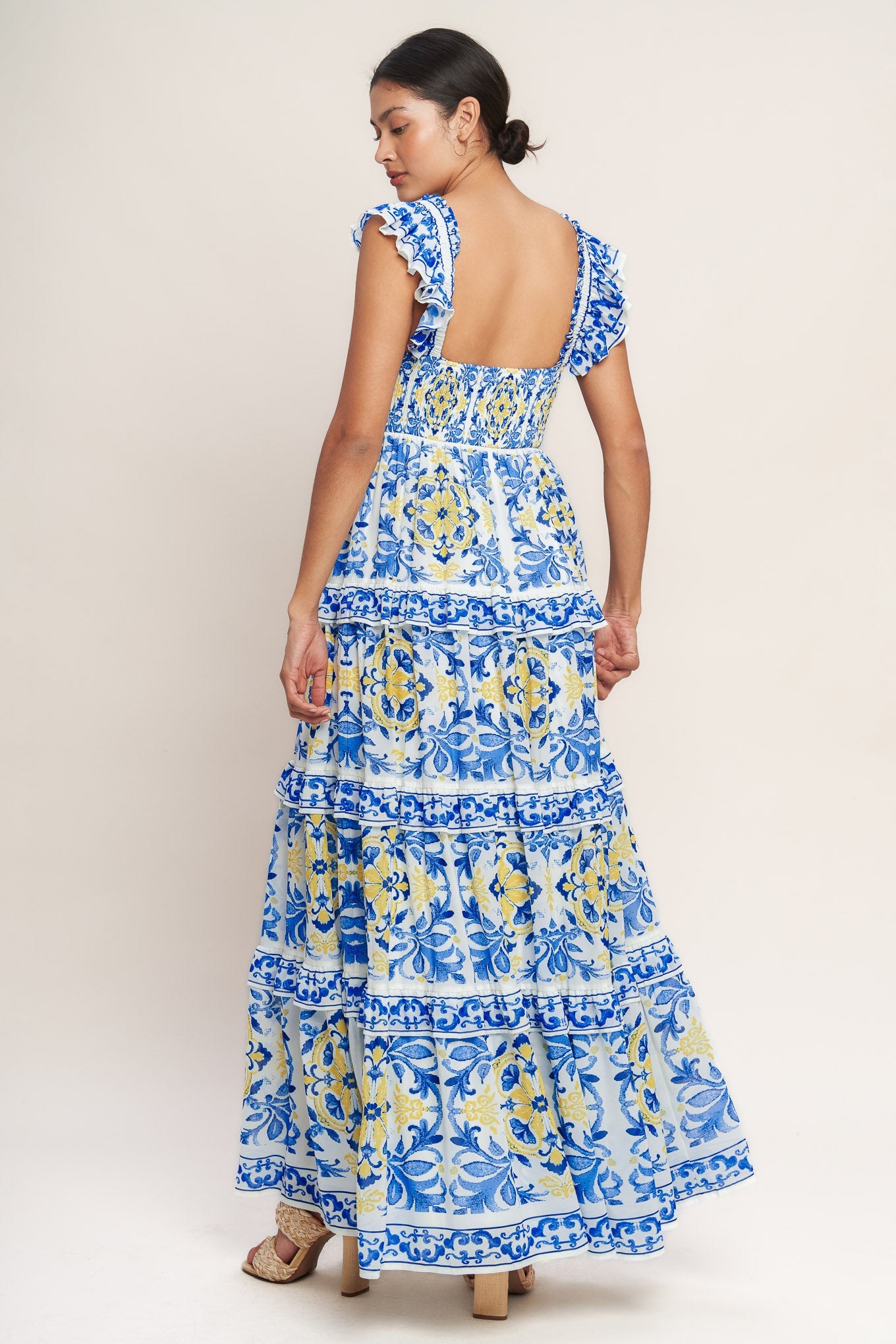 Salty Air Sweetheart Woven Maxi Dress | Includes Plus Size