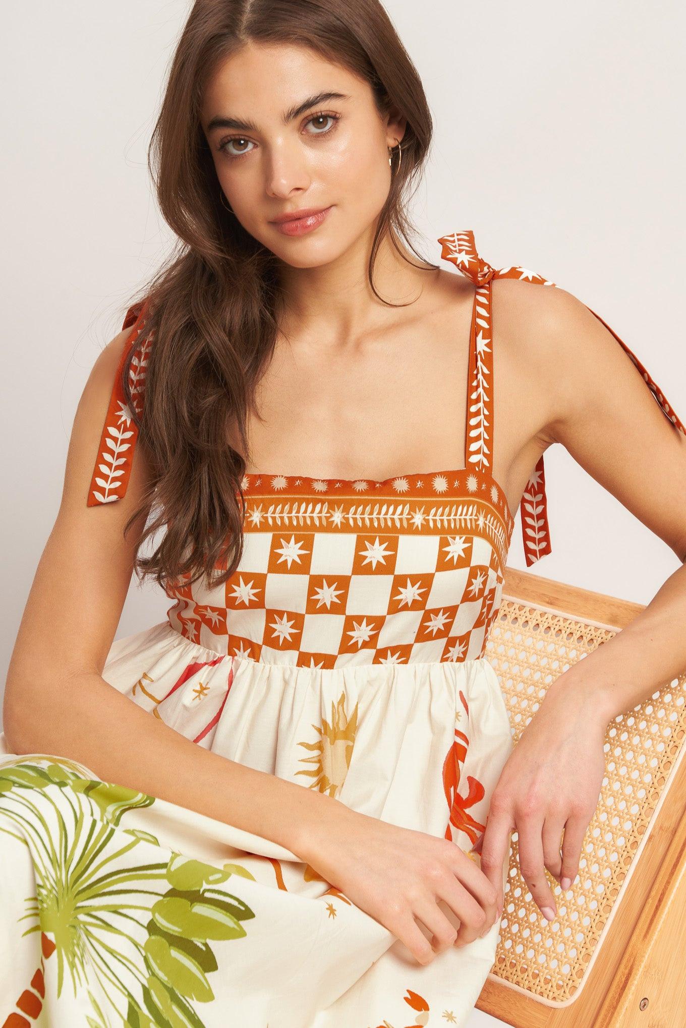 Palm Coast Dream Woven Maxi Dress