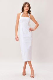 Luxe Essence Woven Midi Dress