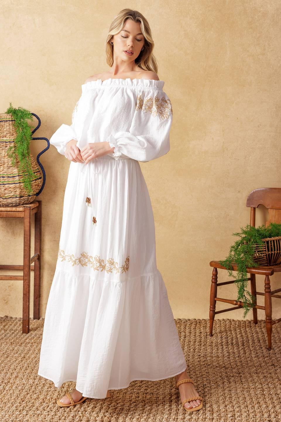 Full Speed Ahead Woven Maxi Skirt