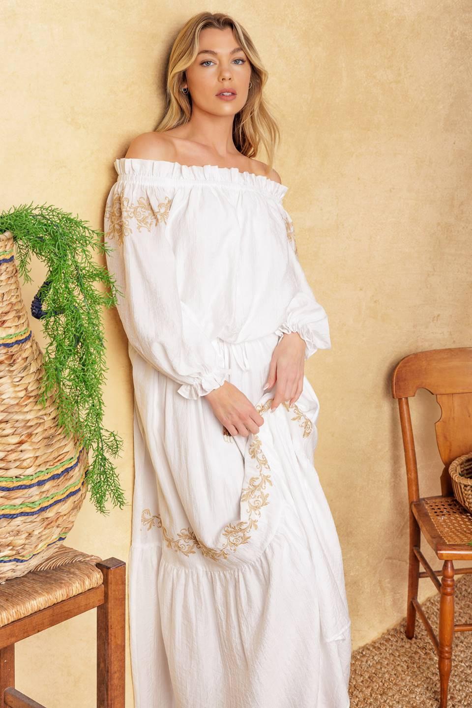 Full Speed Ahead Woven Maxi Skirt