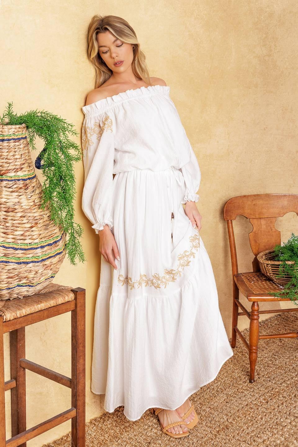 Full Speed Ahead Woven Maxi Skirt
