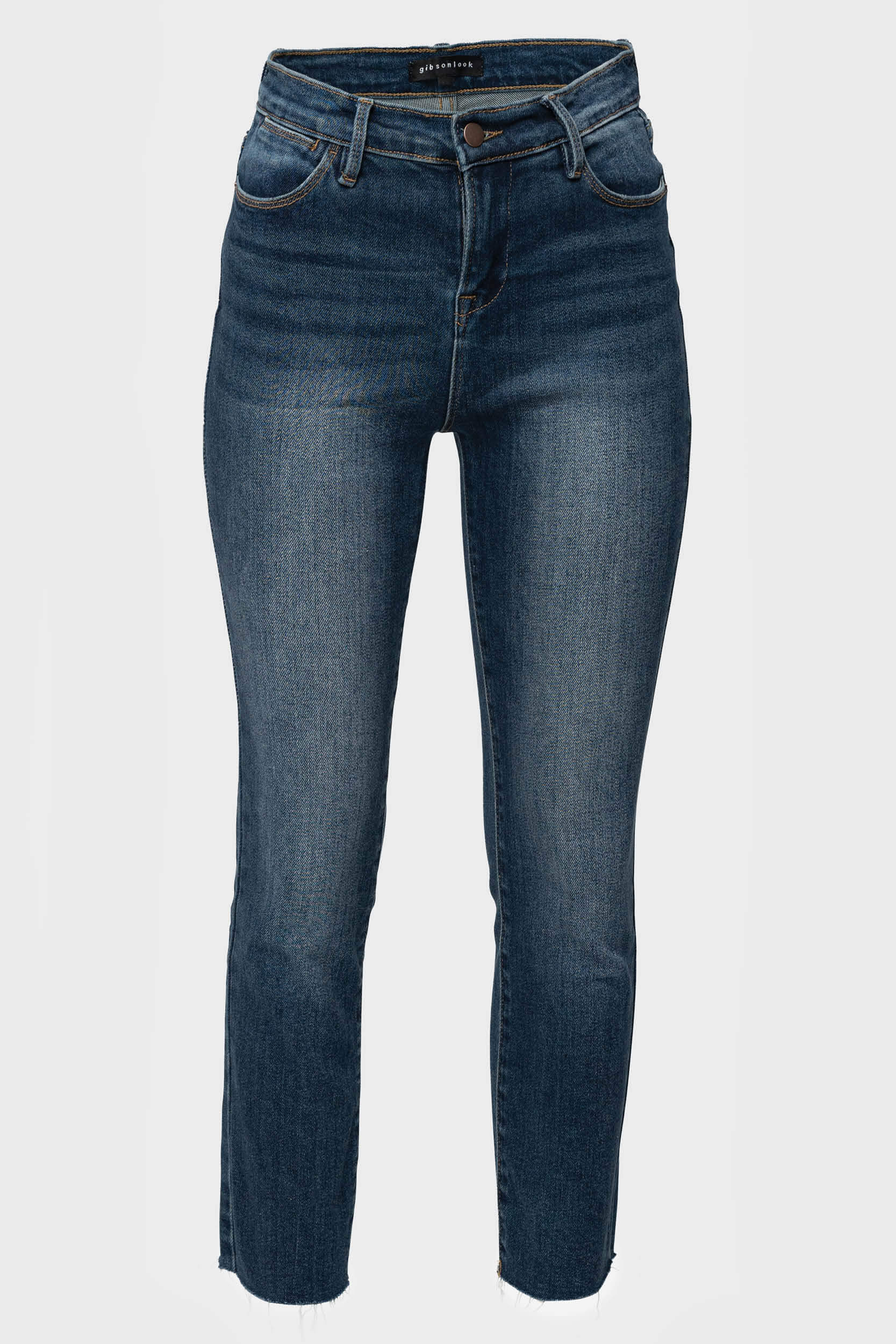 Essential Skinny Leg Denim With Raw Hem