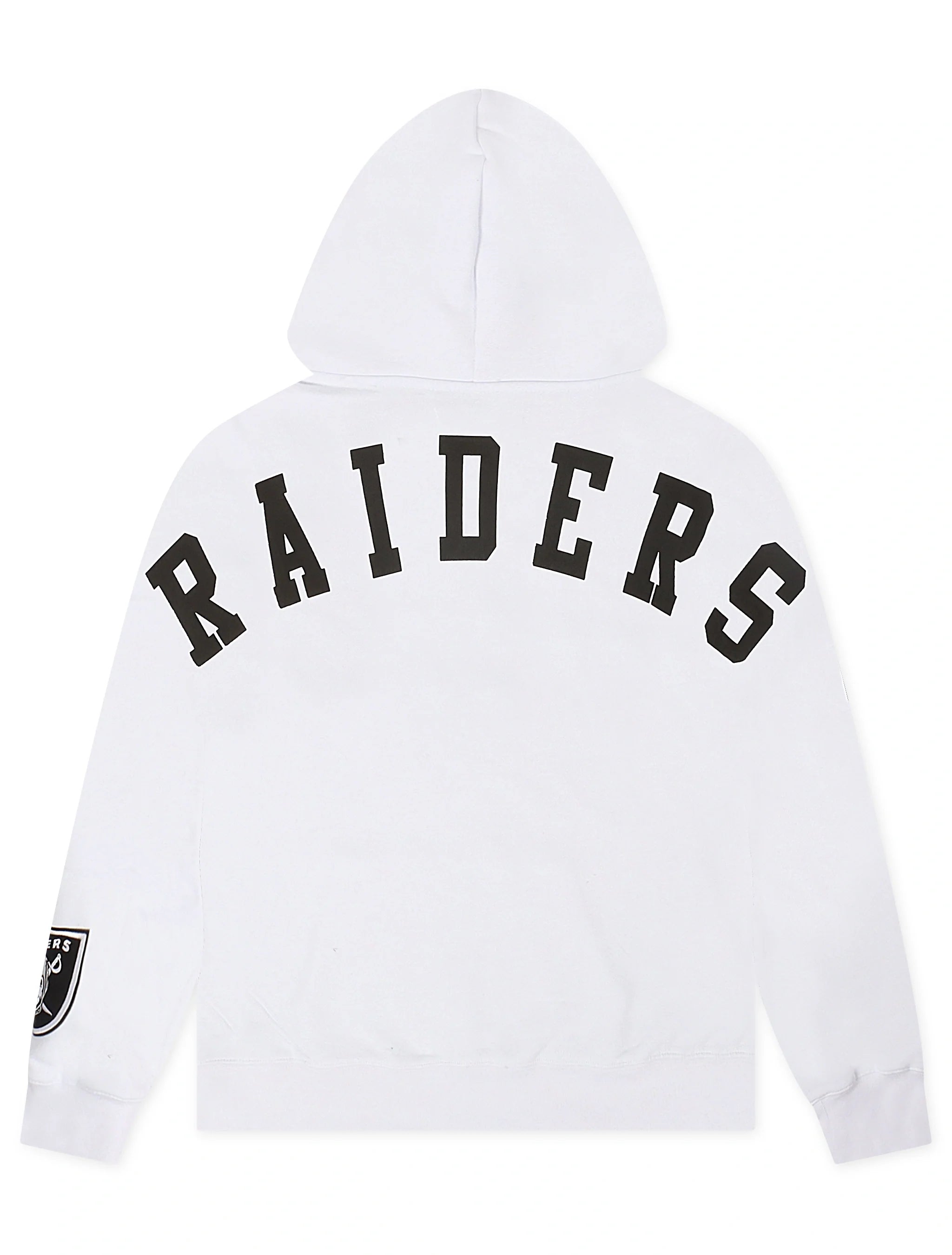 Pro Standard Las Vegas Raiders Wingspan Drop Shoulder Hoodie in White