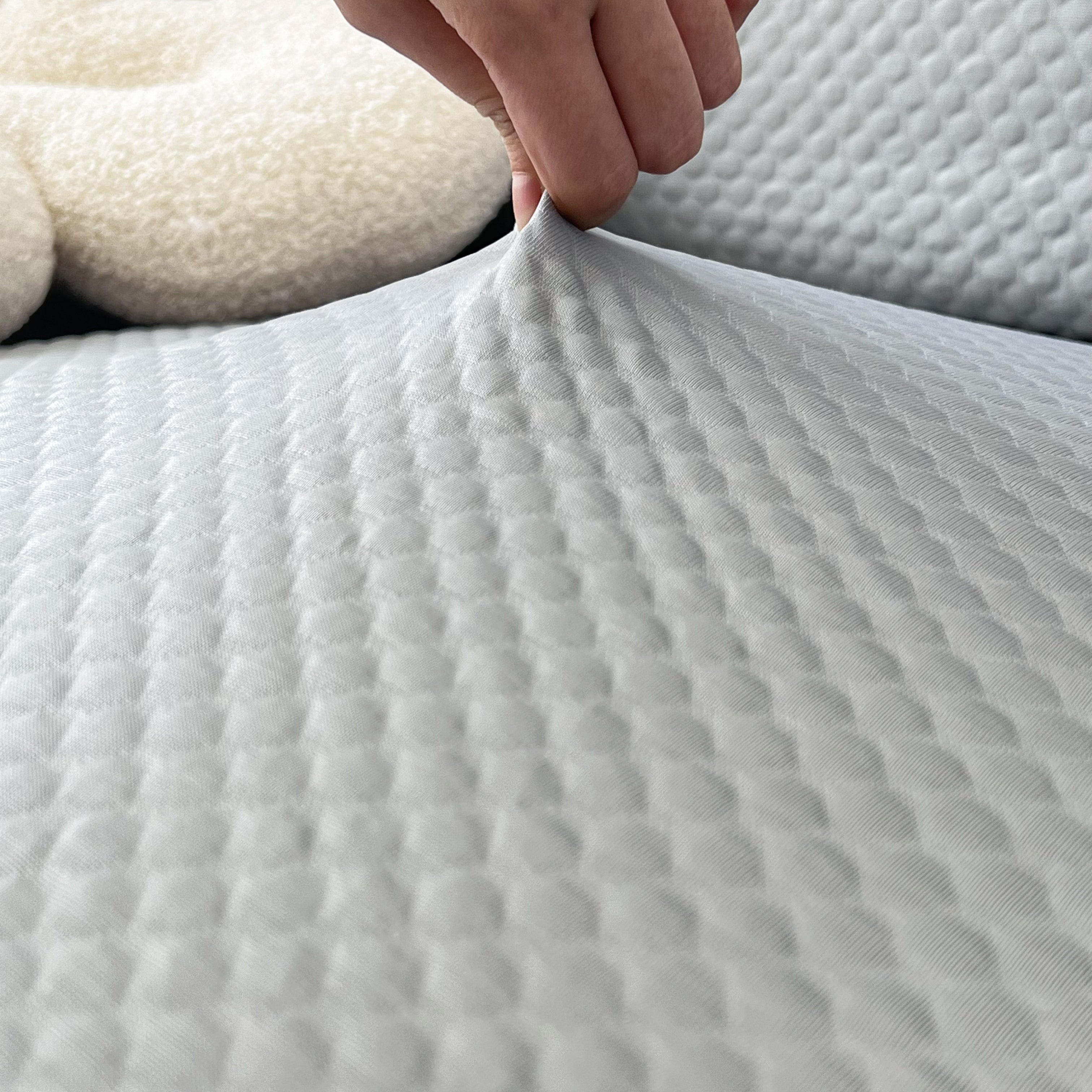 Cooling Stretch Sofa Seat Cushion Covers, Slip Covers For Cushions, Universal Couch Cushion Protector
