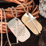 The Prayer Dogtag by Gloria Jewels