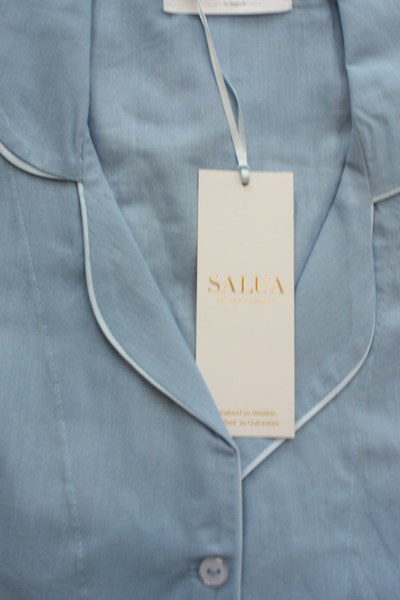 Classic Sleep Shirt In Woven Cotton