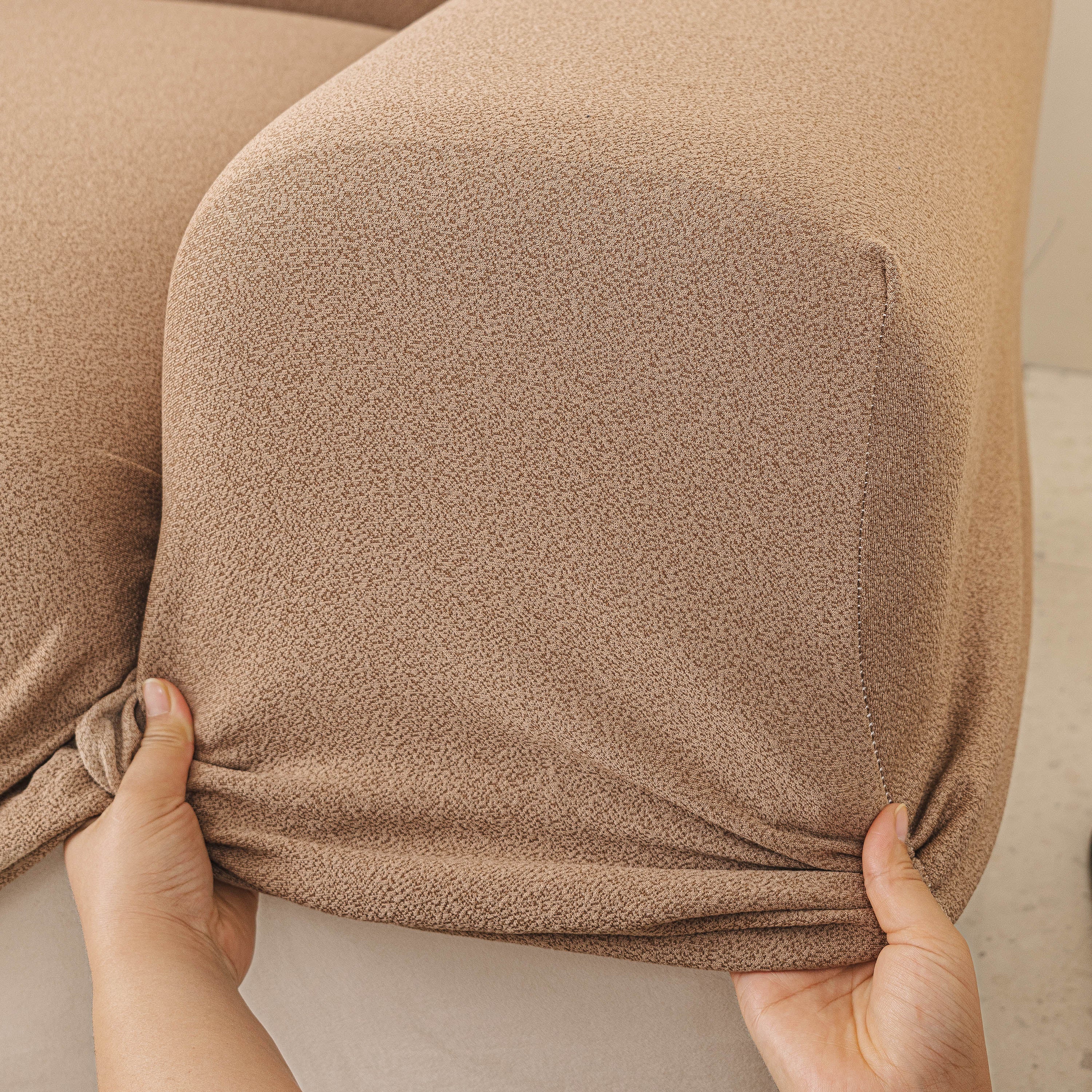Water Resistant Couch Slipcover, Stretch Furniture Protector For Dogs Cats, Washable