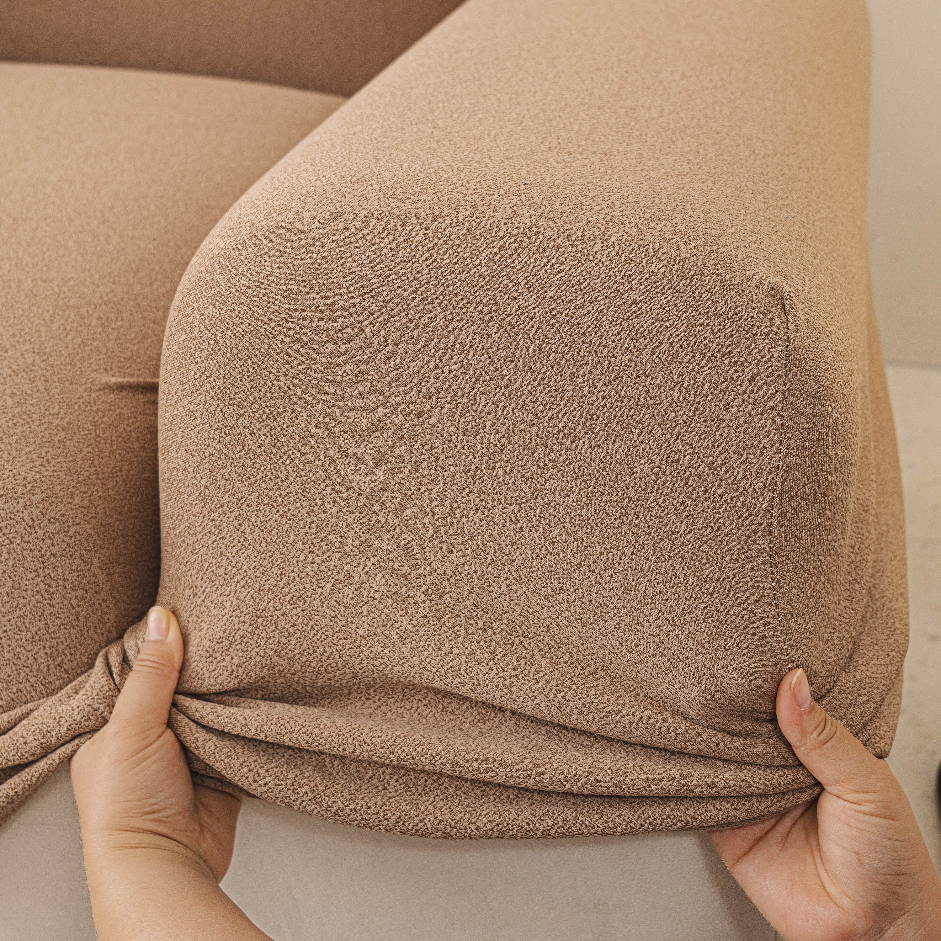 Water Resistant Couch Slipcover, Stretch Furniture Protector For Dogs Cats, Washable
