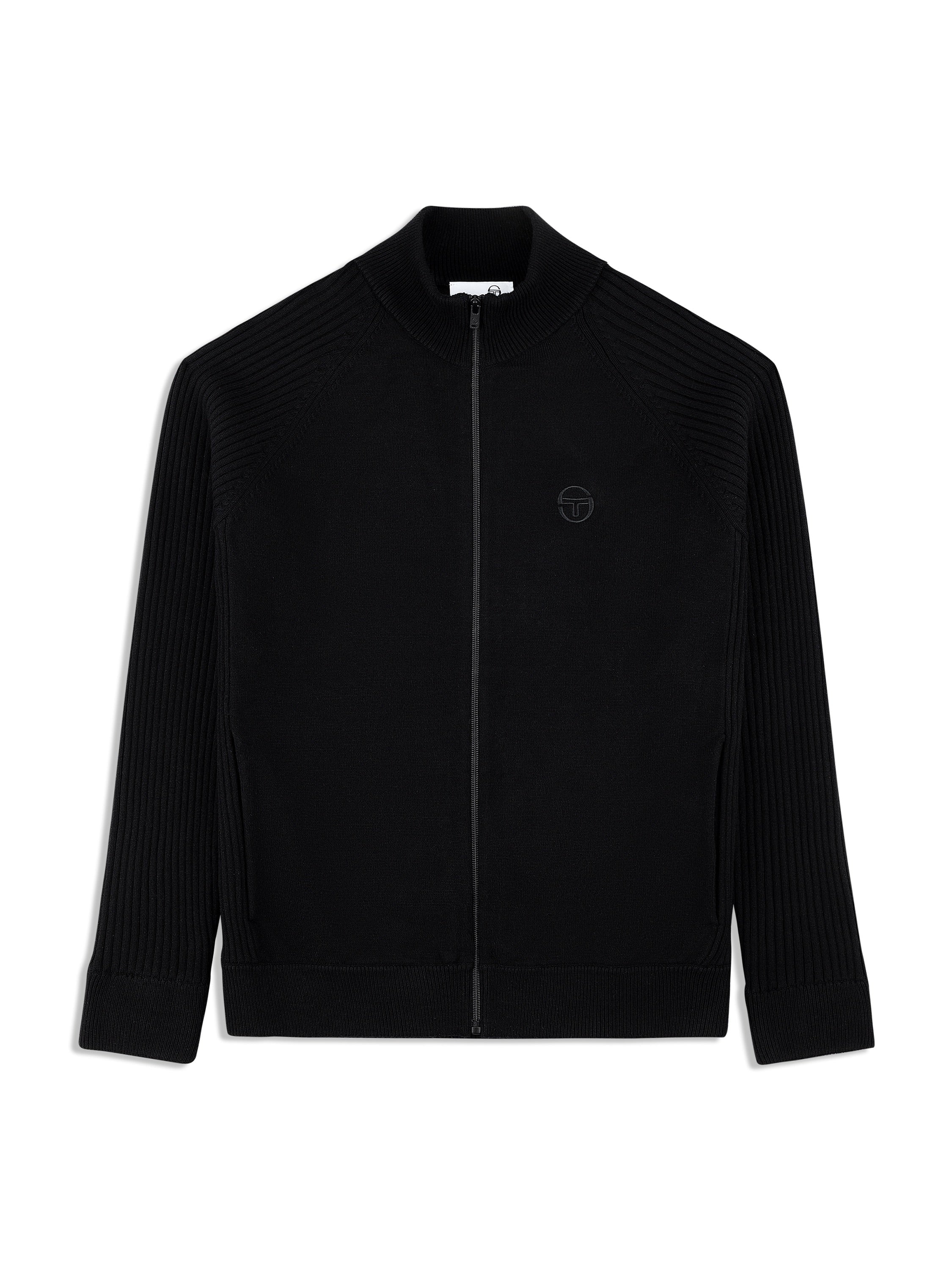 Saggio Track Jacket- Black Beauty