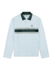 Banda Velour Polo- Baby Blue