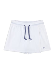 Agata Wrap Skort- Brilliant White