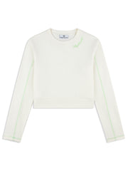 Greta Crewneck- Gardenia