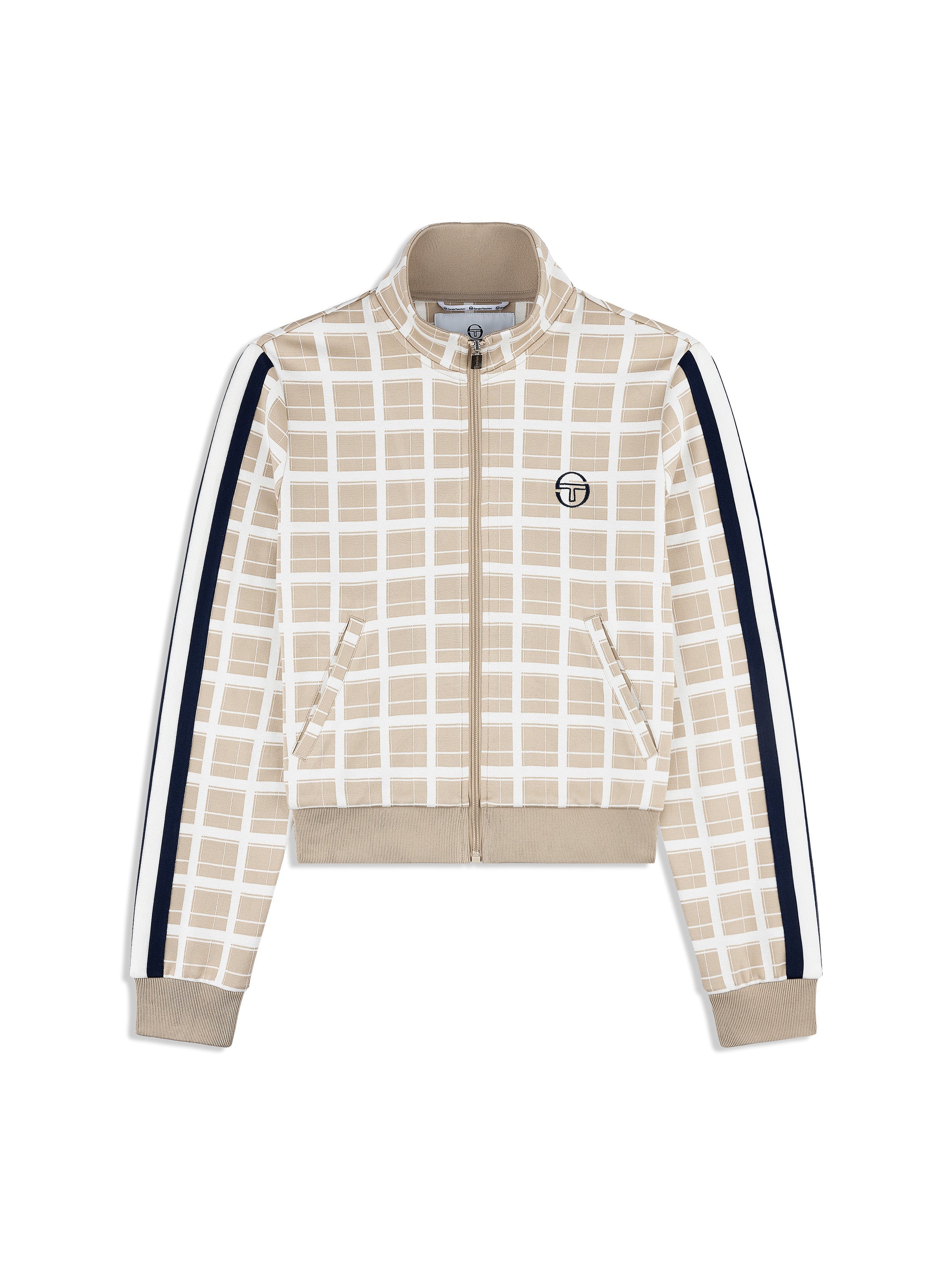 Women's Damarindo Check Track Jacket- Humus