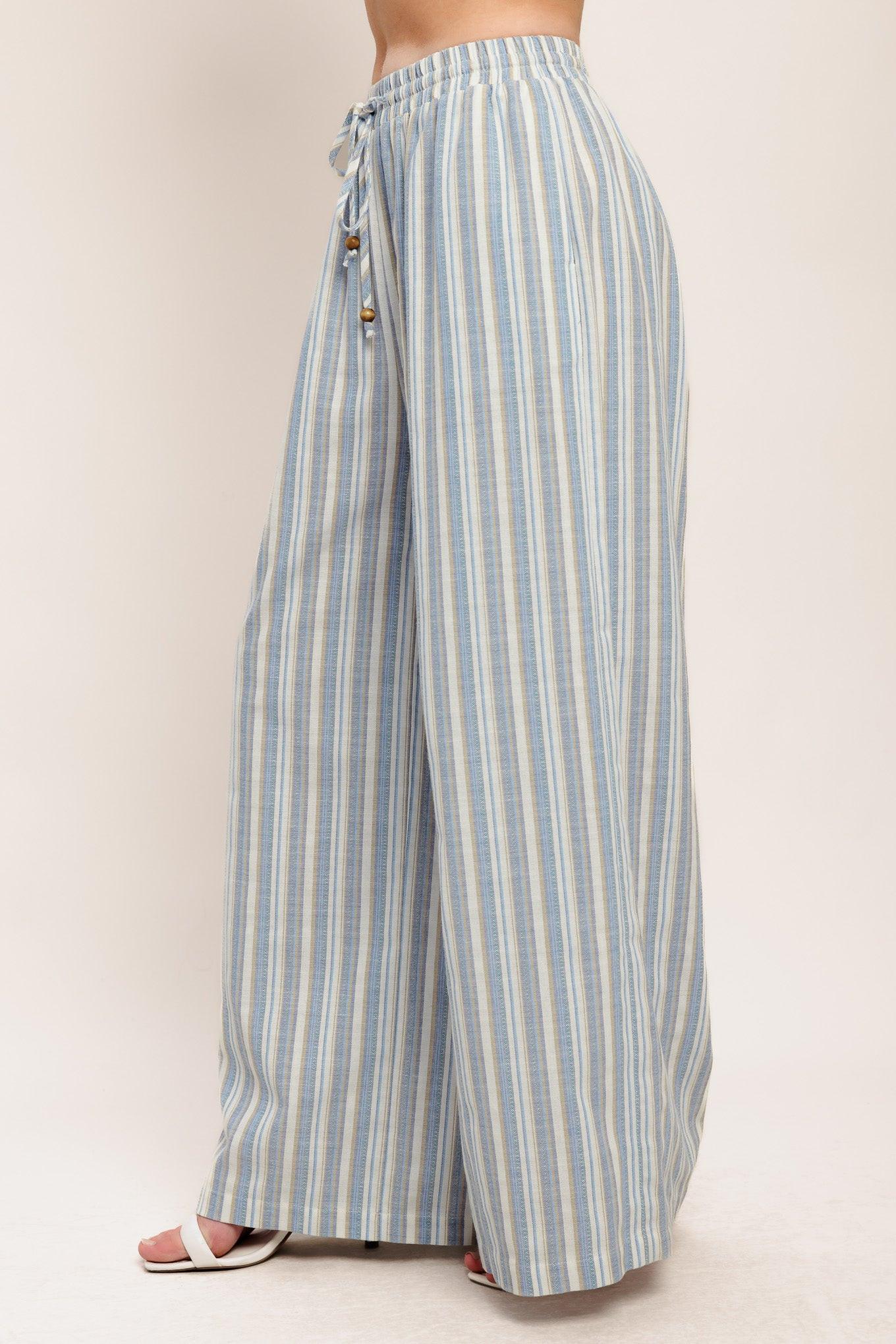 Coastal Day Strip Woven Pants