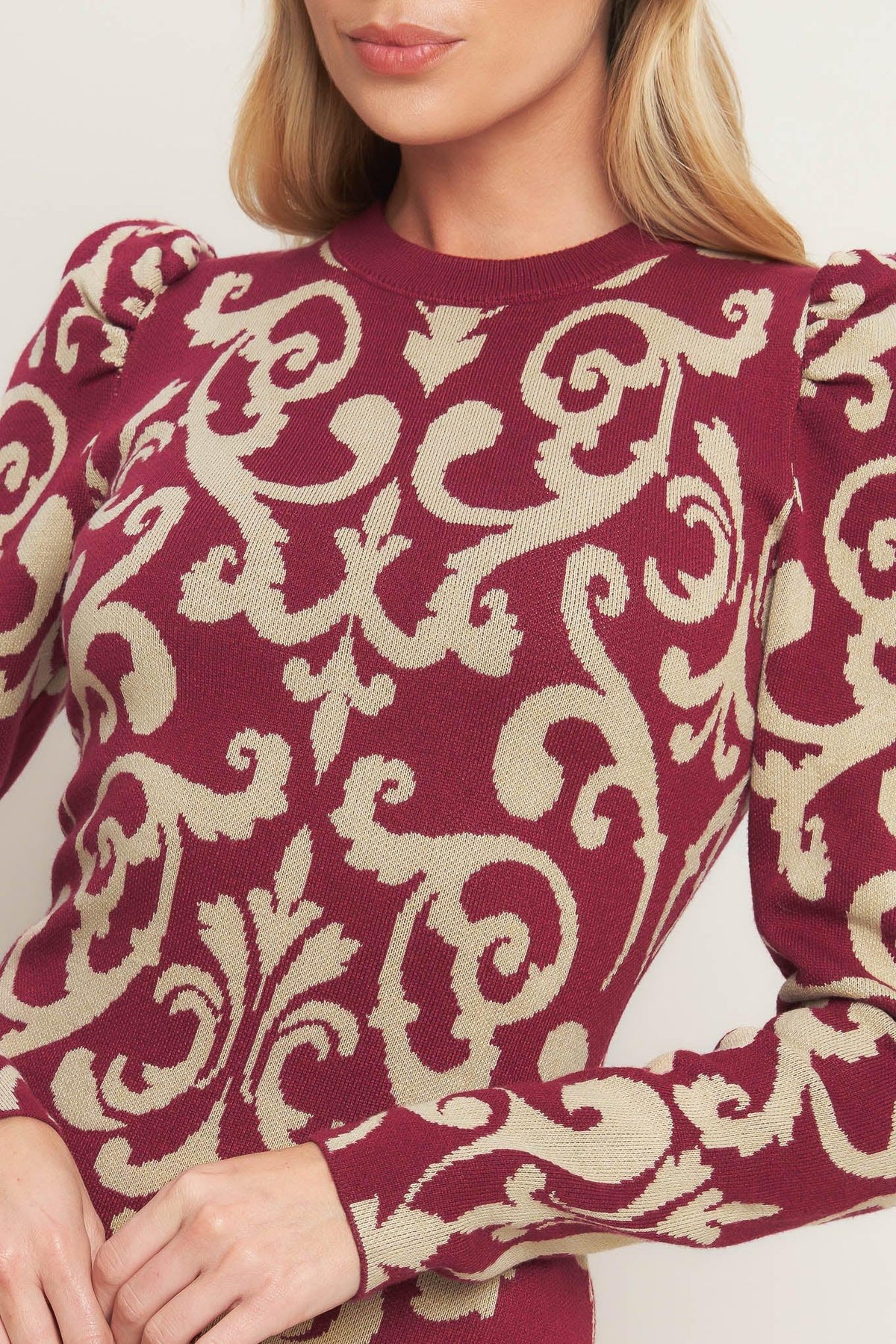 Bask In Love Sweater Mini Dress