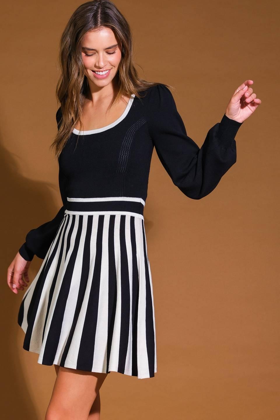 Soft Attitude Woven Mini Dress