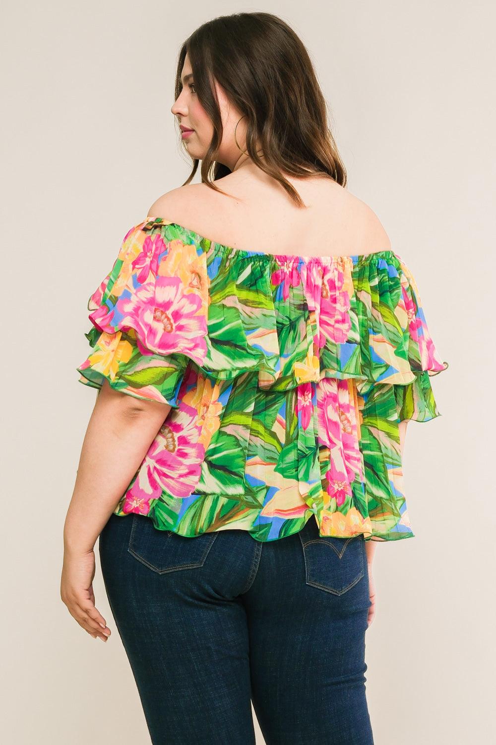 I'll Be Loving You Woven Top | Includes Plus Size