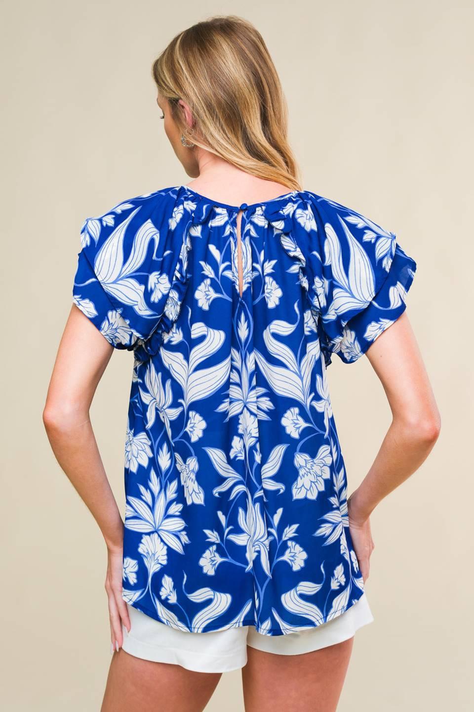 Into The Sky Woven Top