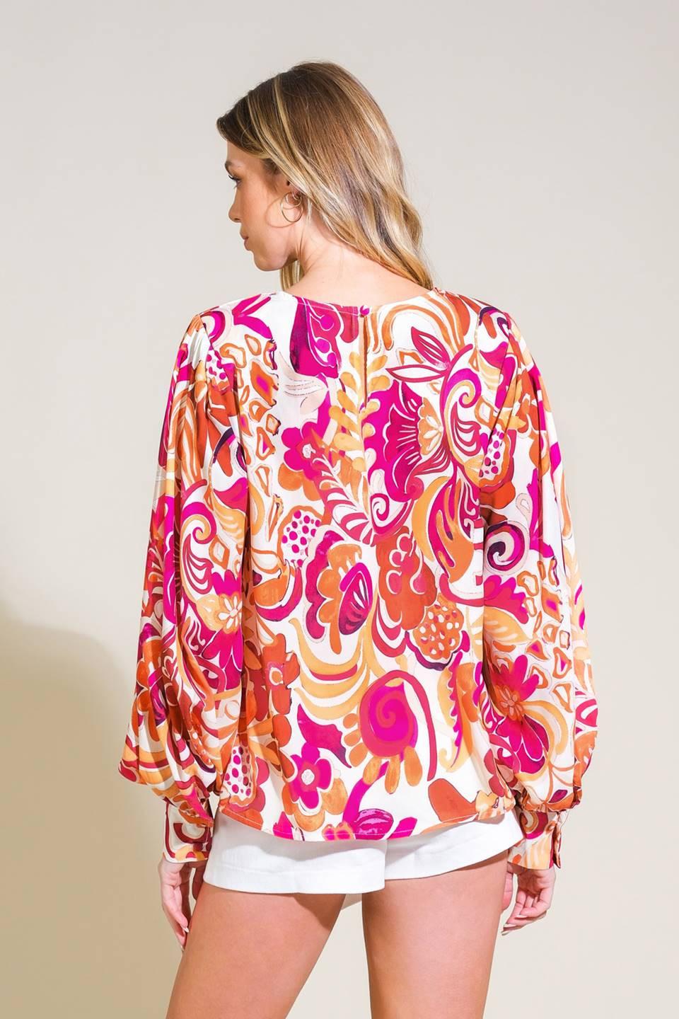 Delicate Touch Woven Top