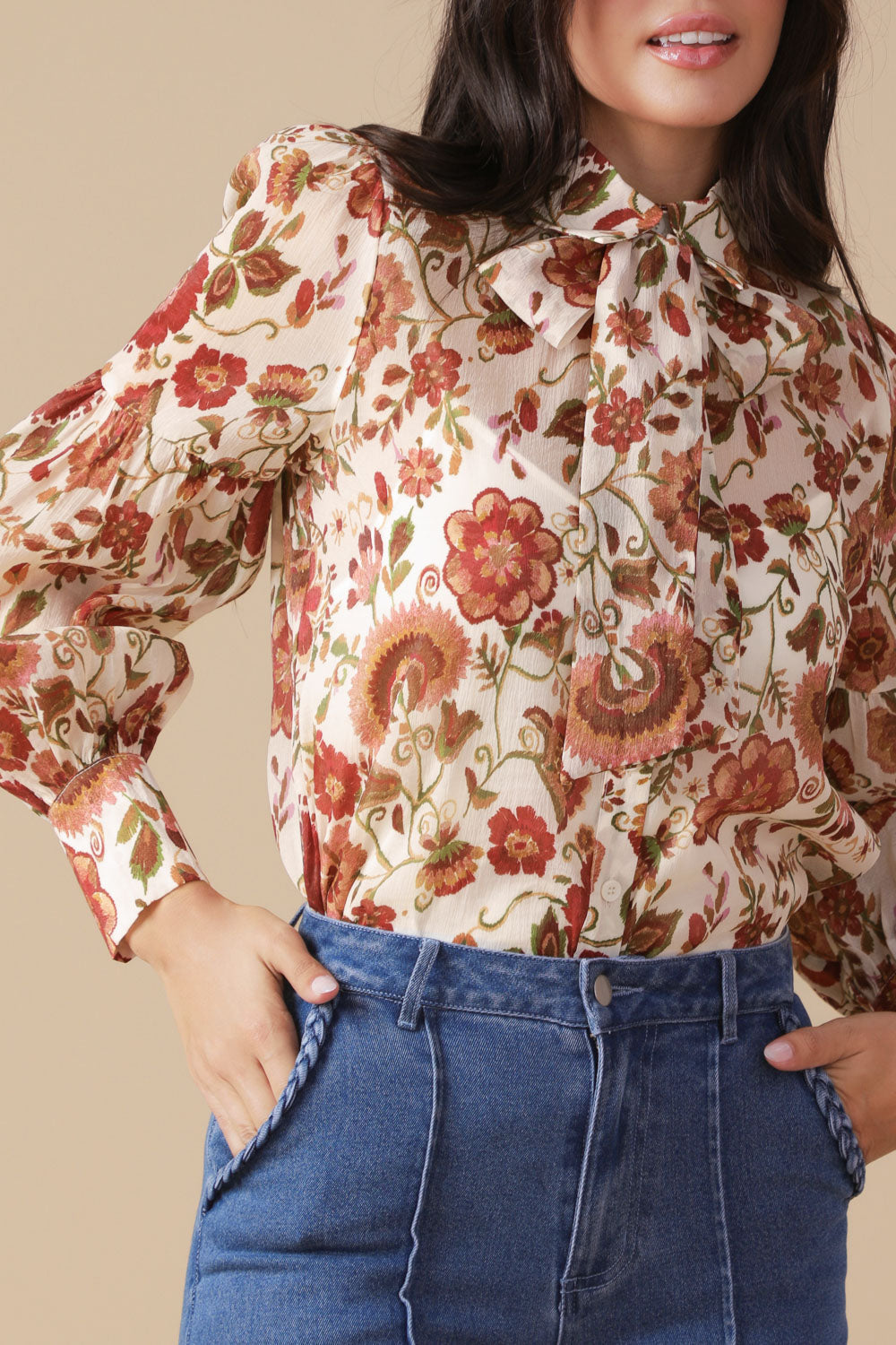 Memories In Focus Woven Blouse