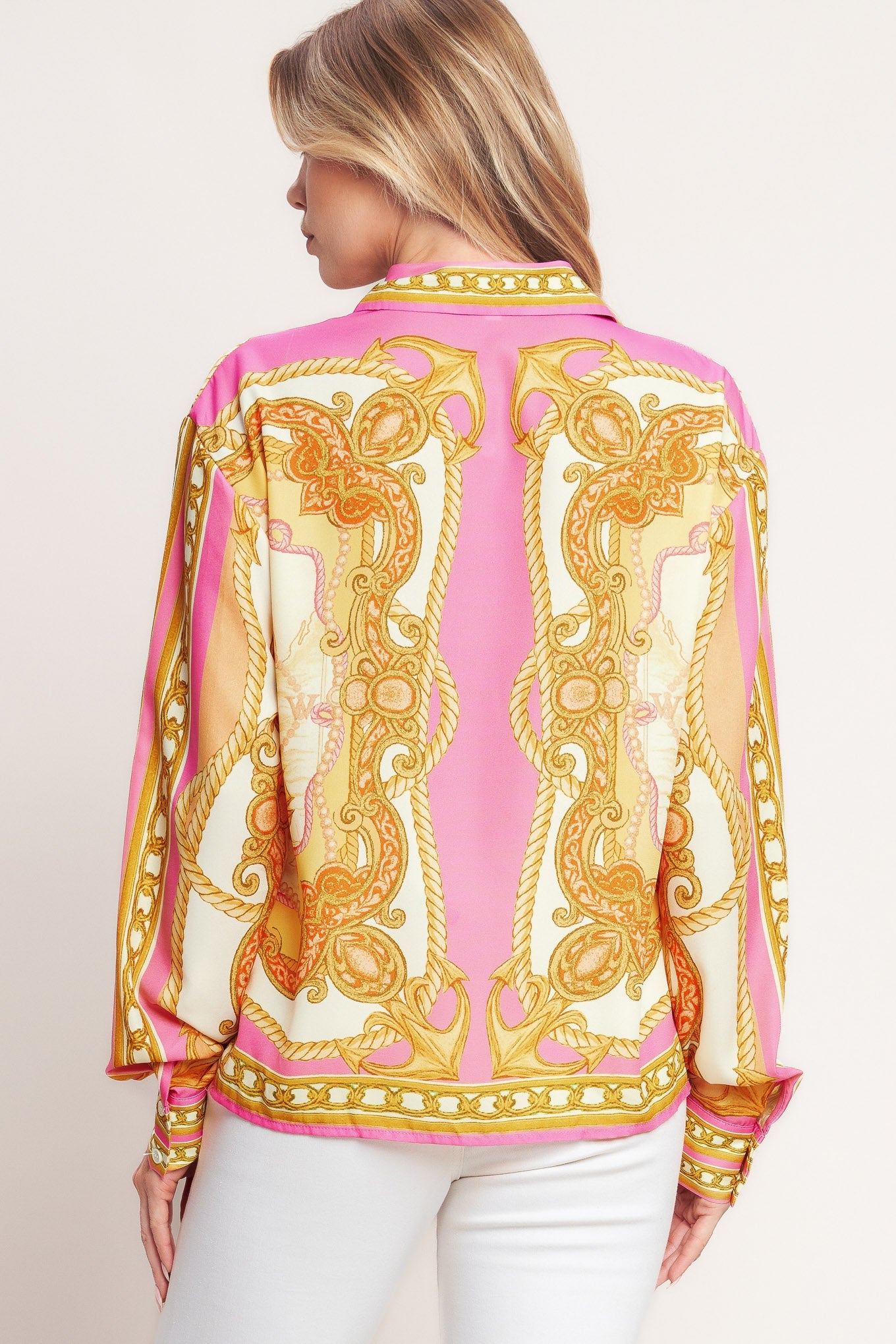 Vintage Heiress Woven Top