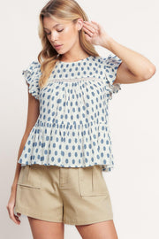 Easy Going Woven Top