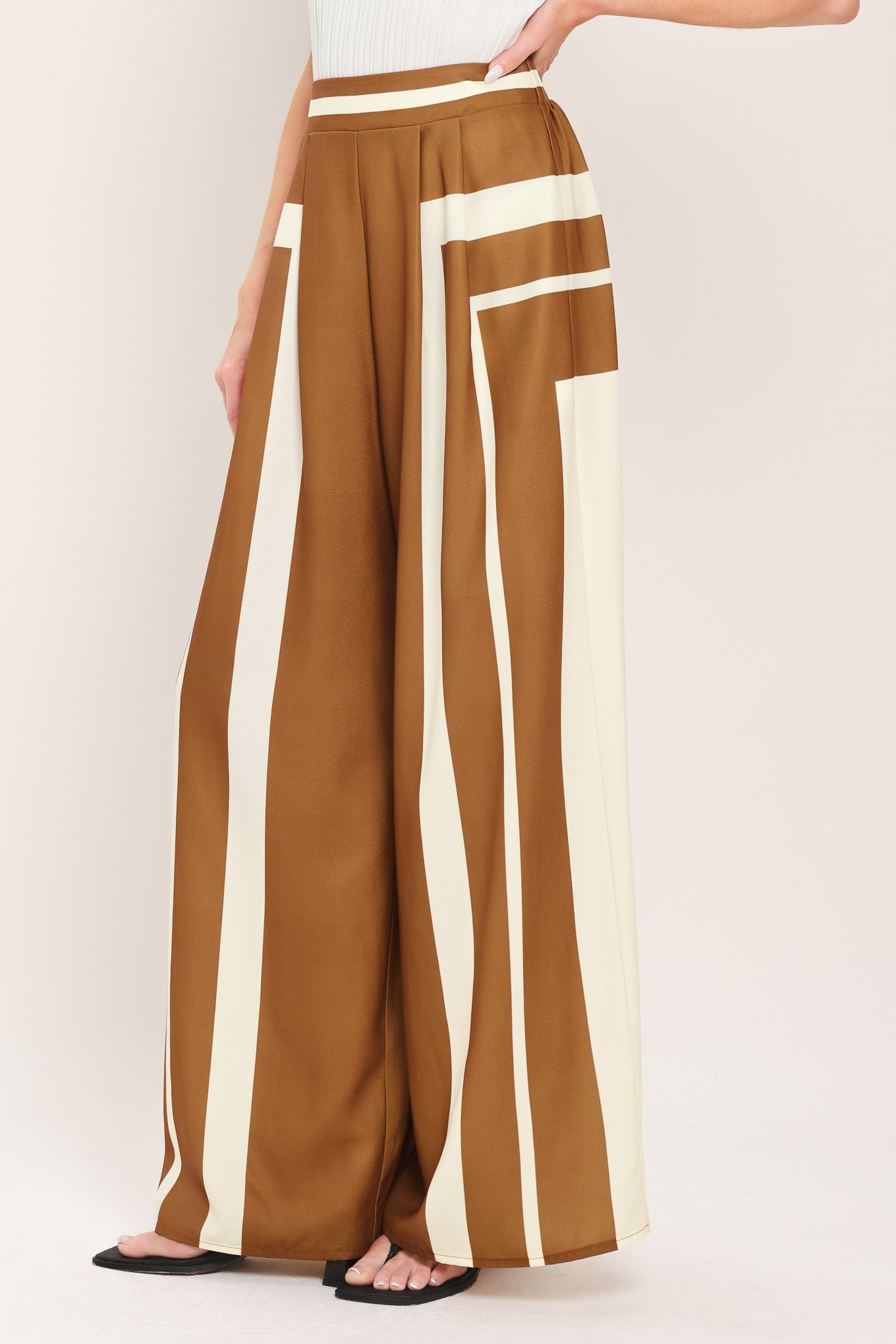 Luxe Coast Woven Top And Pant Set