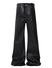 Wideboy Waxed Flare Denim