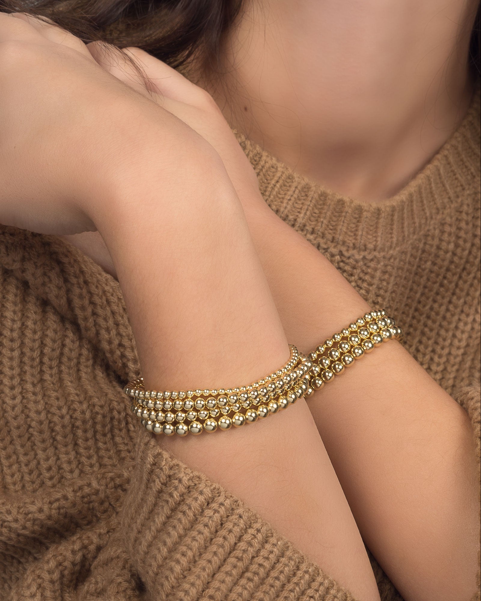 Zoe Lev 3mm Bead Bracelet