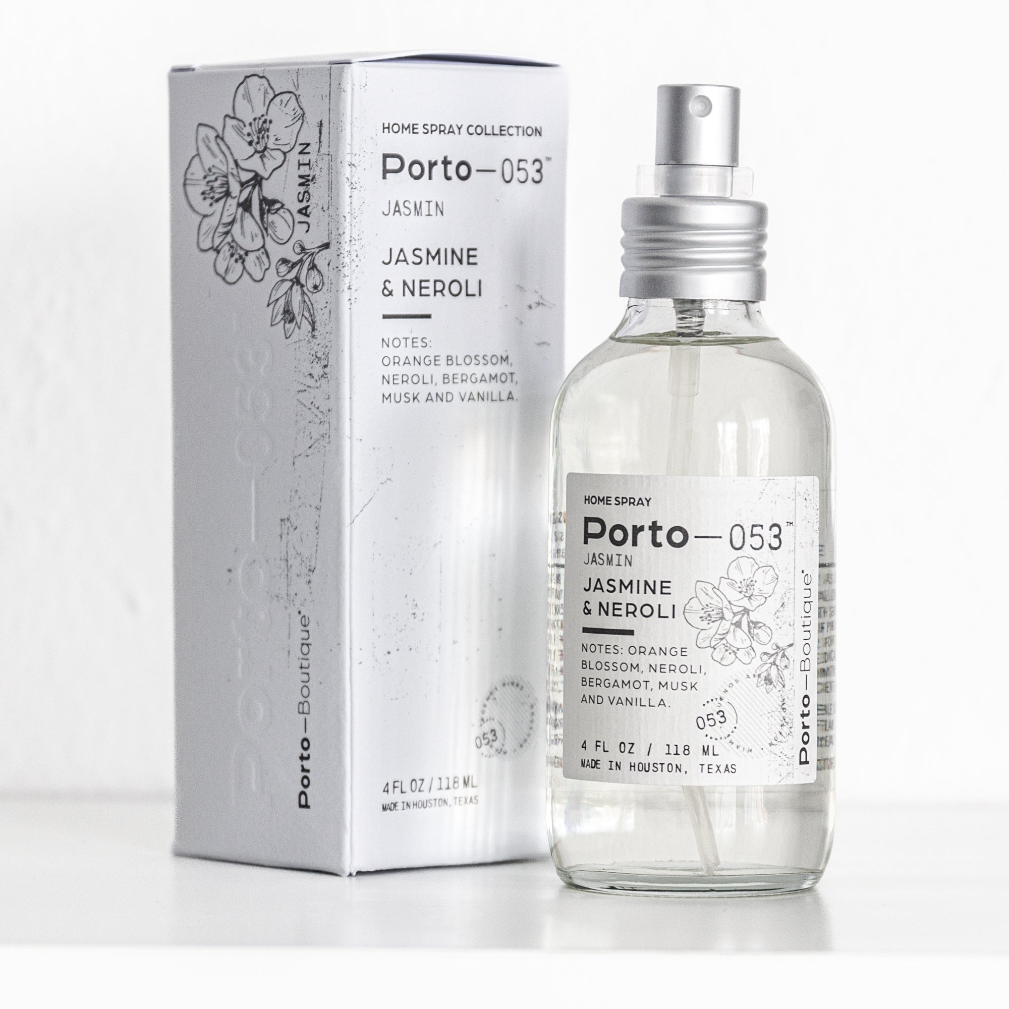 Porto-053 Room Spray — Premium Home Fragrance, Linen & Fabric Freshener | 4 Oz