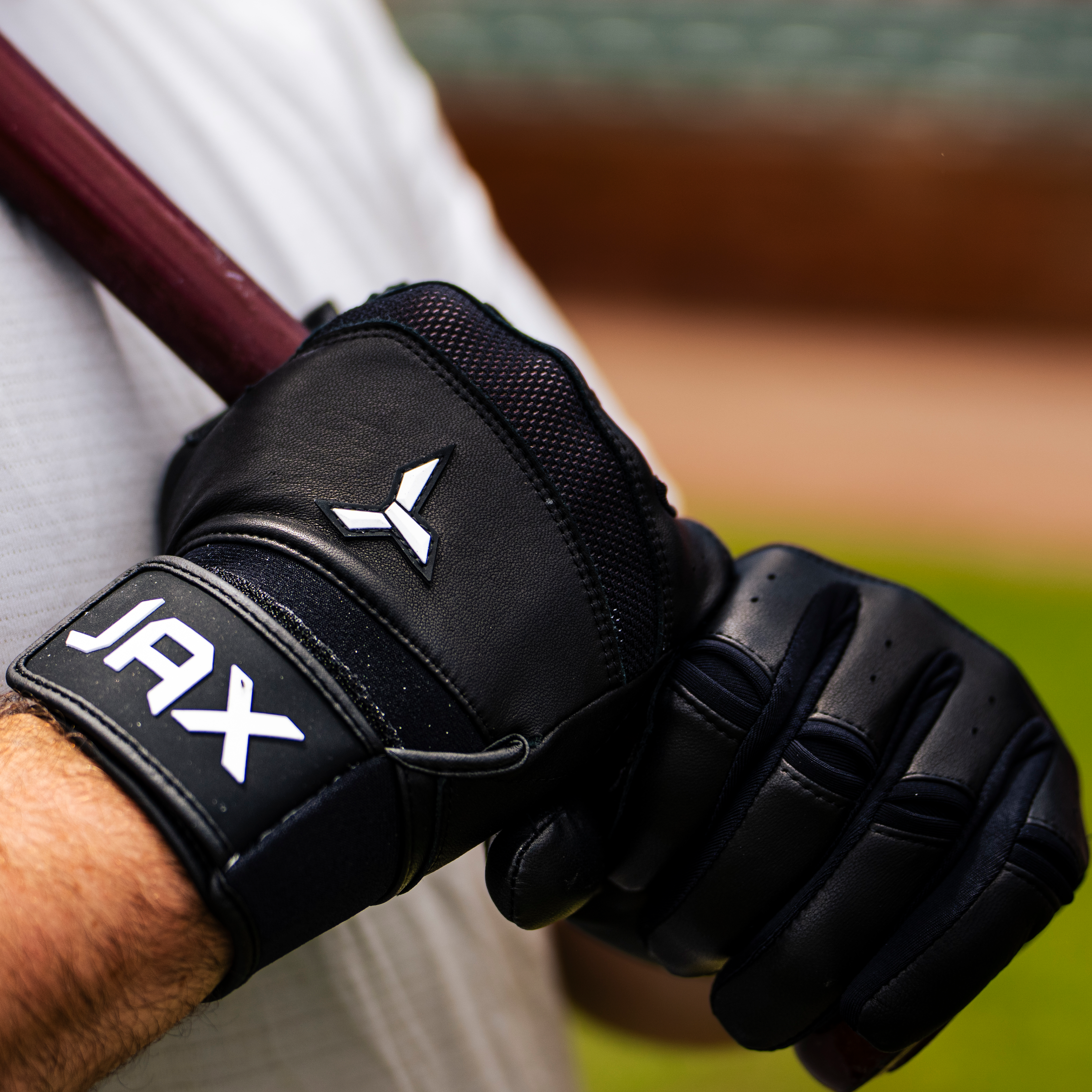 Onyx Black Pro Cuff Batting Gloves