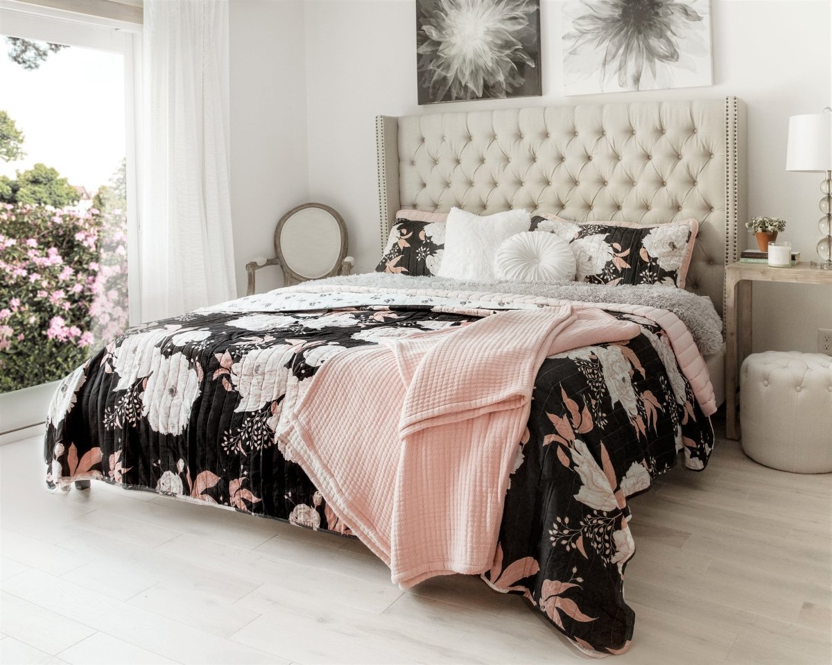 Soft Stripe All Season Quilt/coverlet Set