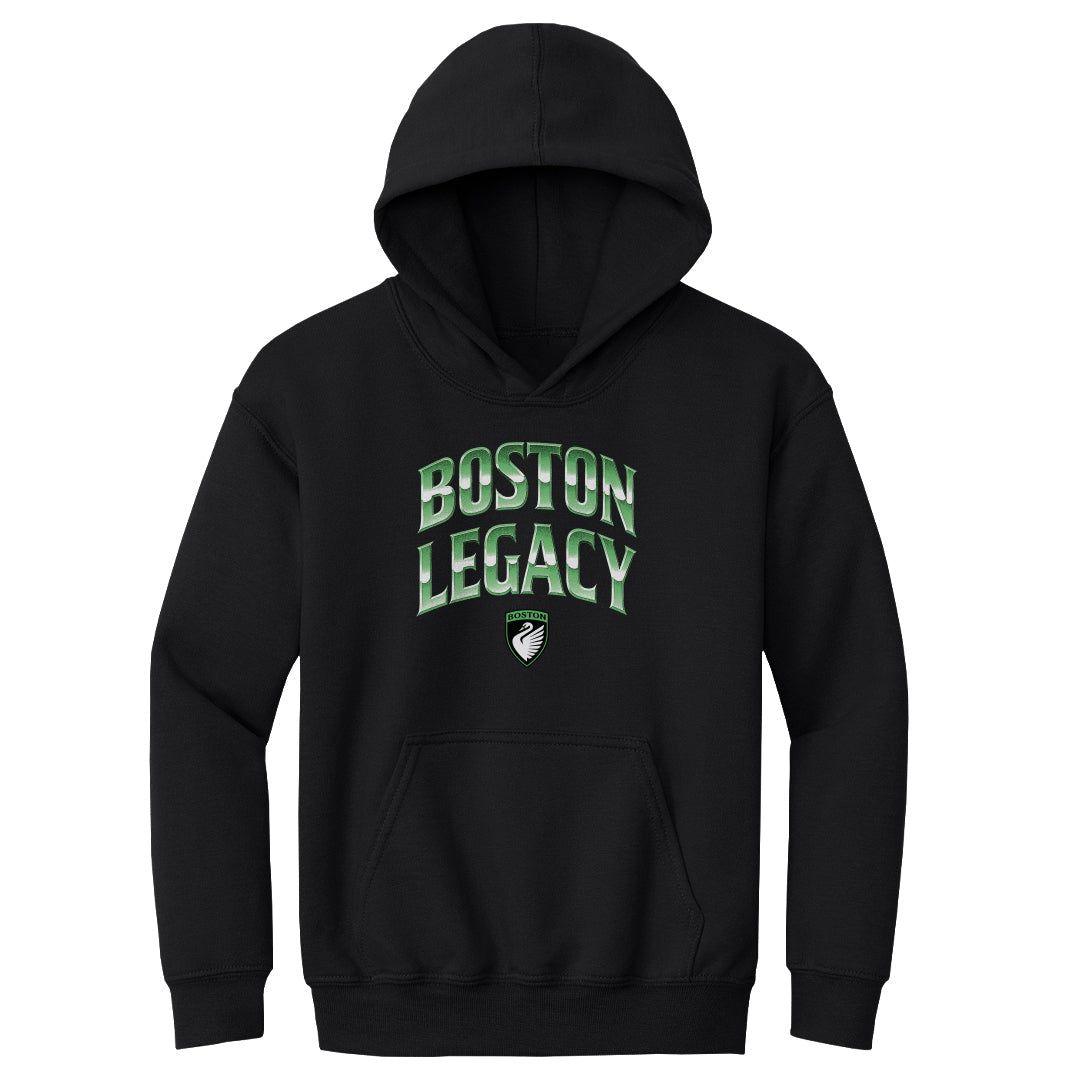 Boston Legacy FC Type WHT Kids Hoodie