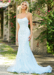 The Dutchess Gown - Light Blue - Final Sale