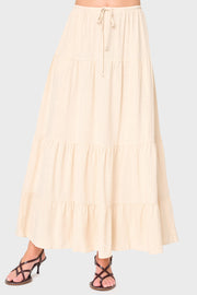 Tiered Ultra Maxi Skirt