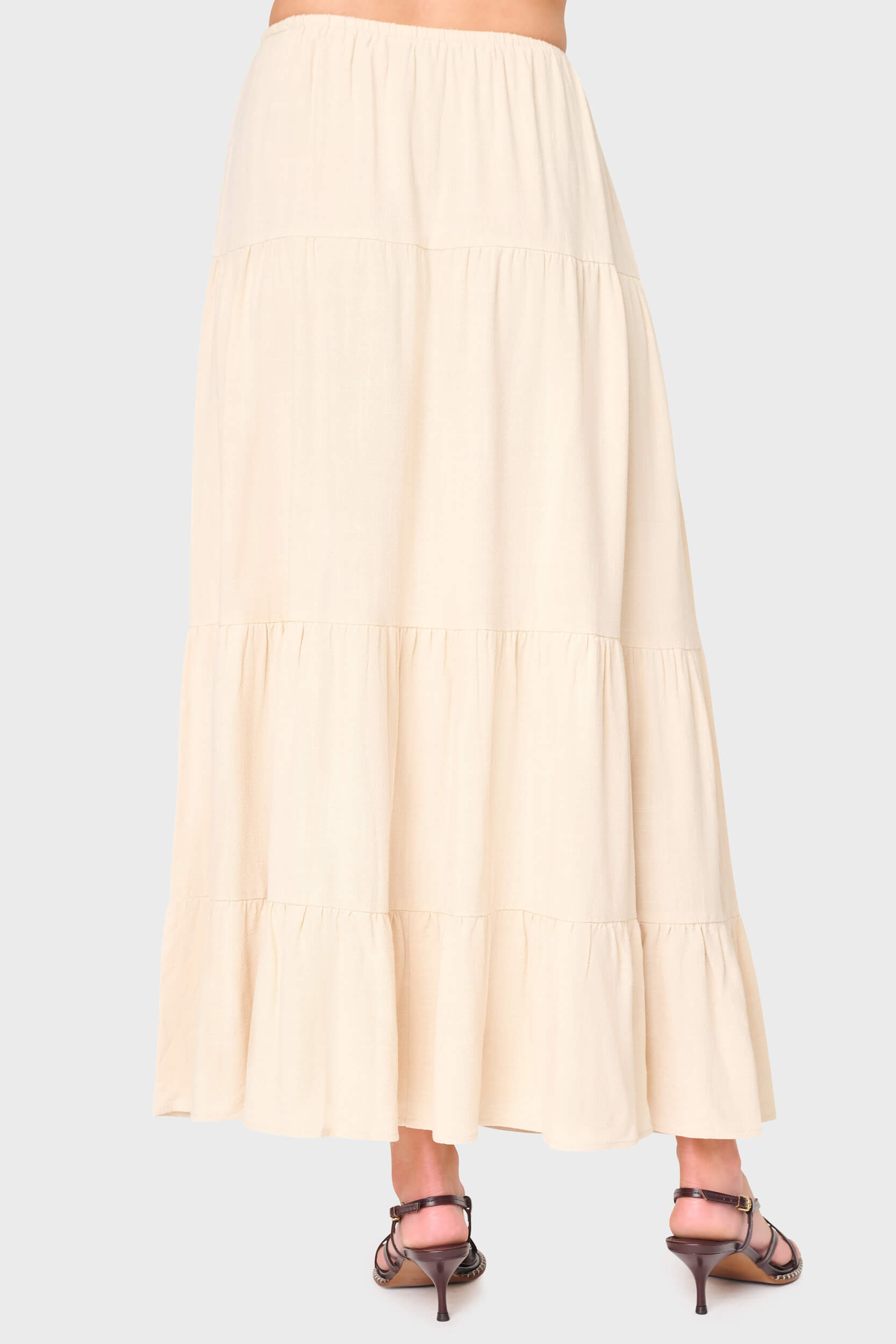 Tiered Ultra Maxi Skirt