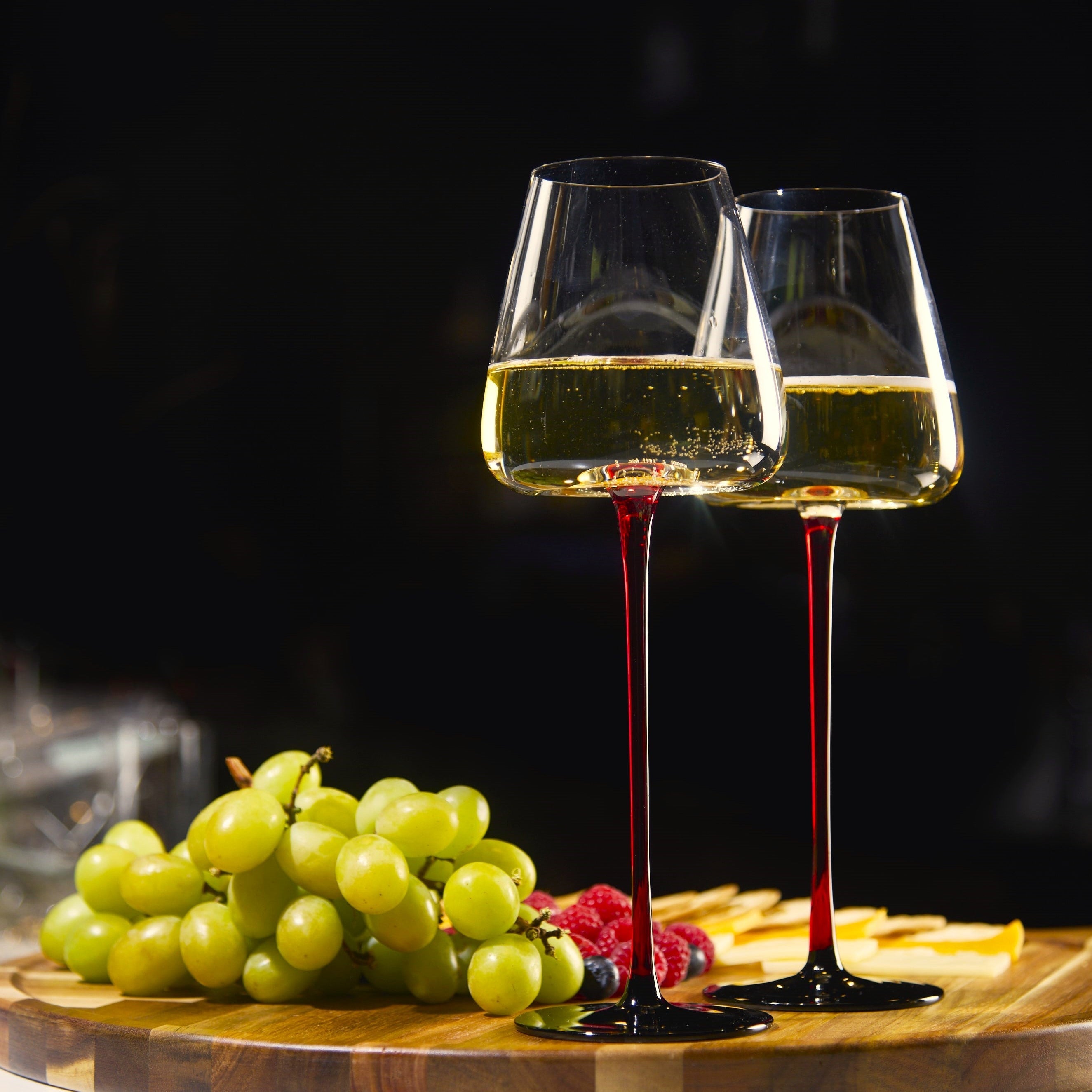 Large Concave Wine Glasses - 16oz