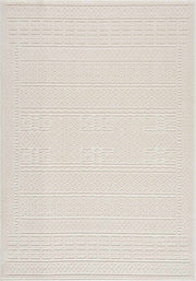 Bahar Cream Washable Area Rug