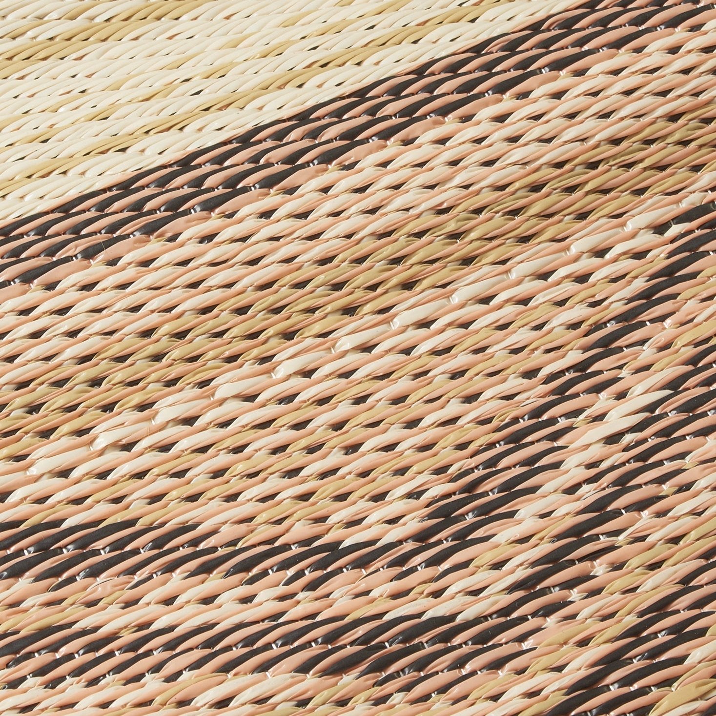 Lagos - Sand & Coral Boho Outdoor Rug For Patio Final Sale