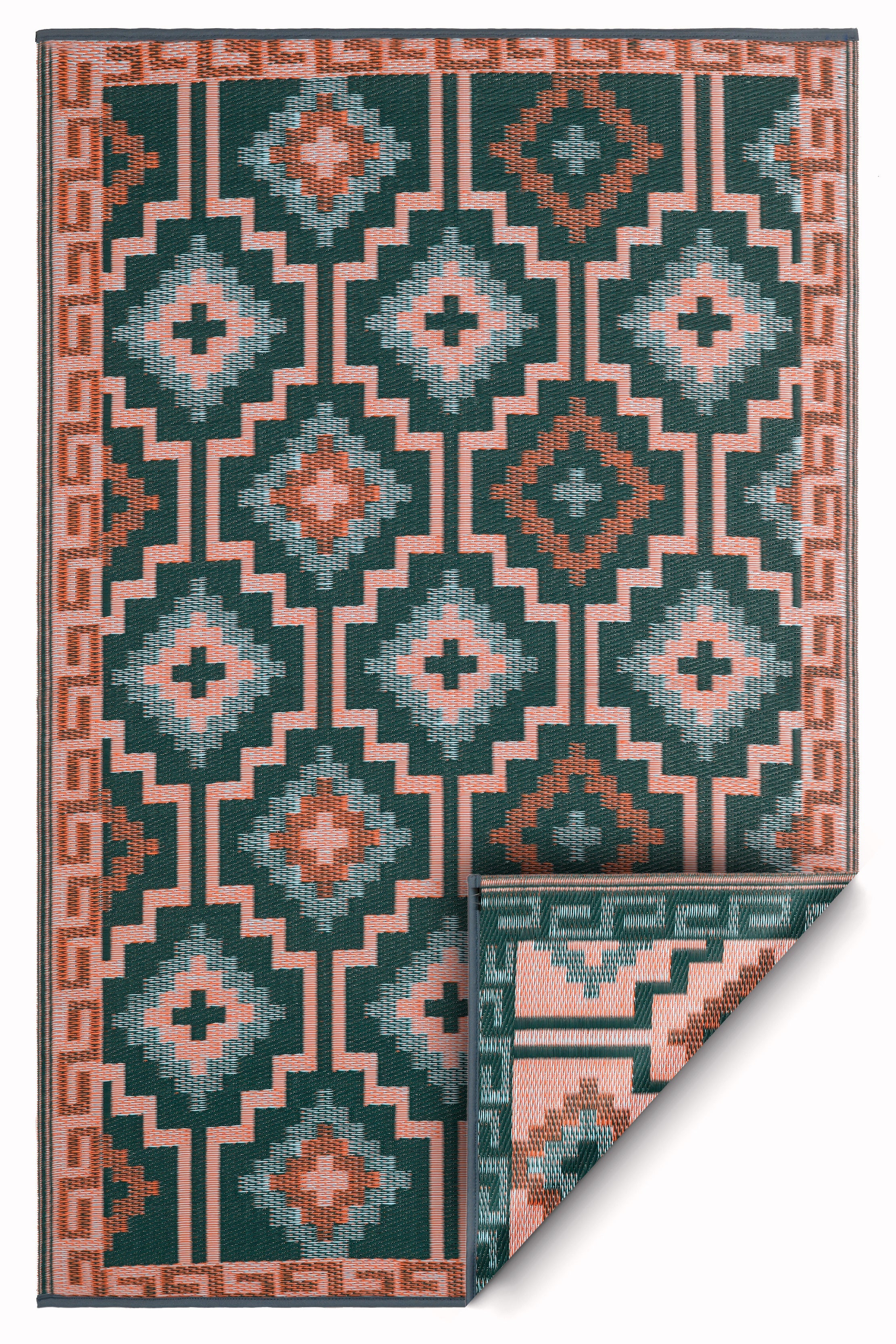 Lhasa - Green Outdoor Rug For Patio