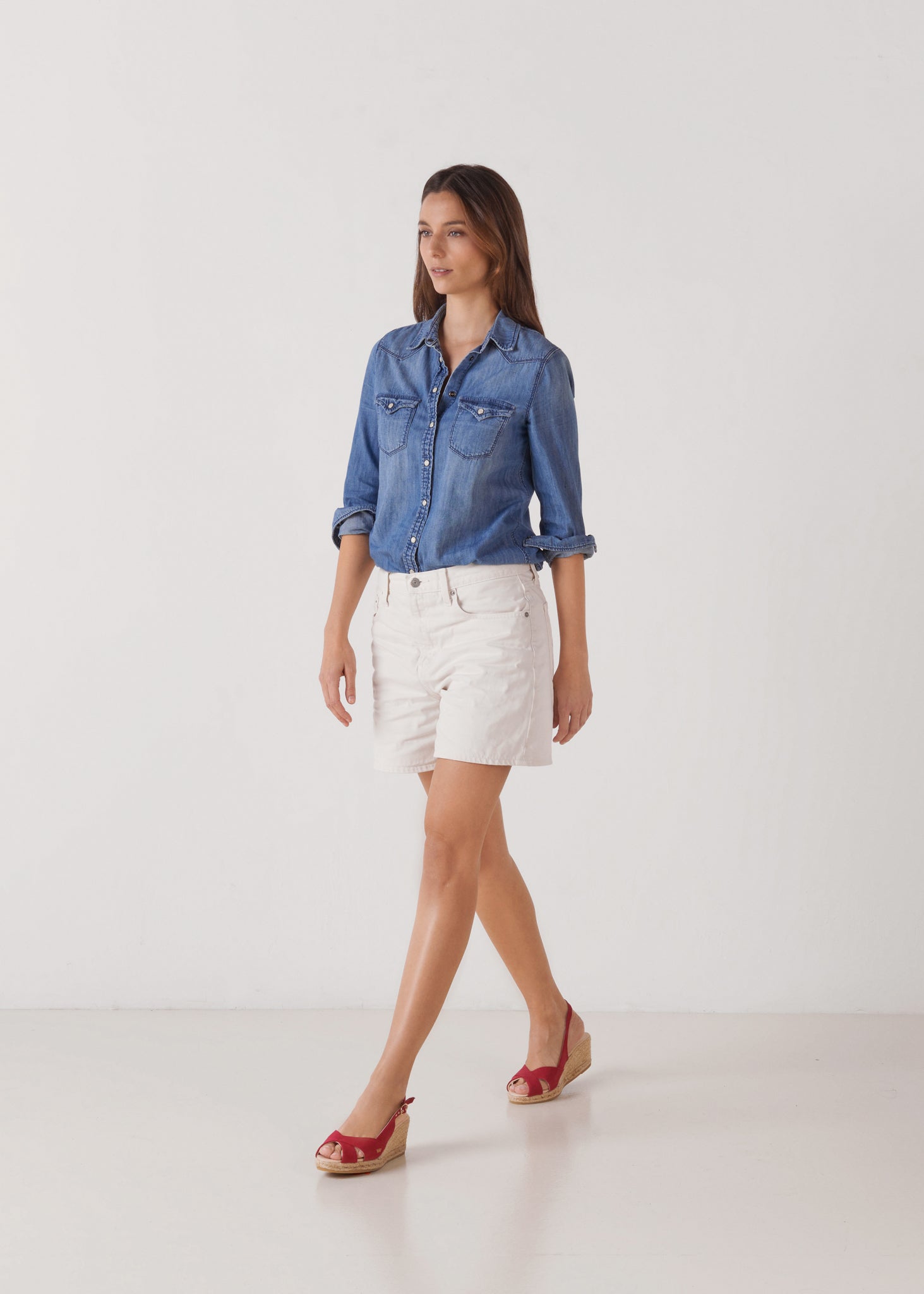 Llansa Canvas Espadrille Sandal Wedges