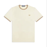 Fred Perry Twin Tipped Short Sleeve Tee Pink Size XXL