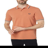 Fred Perry Twin Tipped Shirt Brown Size XL