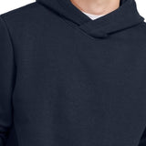 ID Ideology Men's Heather Long Sleeve Draw String Pullover Sweater Blue Size Large