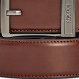 Kenneth Cole Reaction Men's Exact Fit Dress Belt Brown Size Small