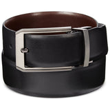 Perry Ellis Portfolio Men's Leather Mr. Pebble Reversible Belt Black Size 38 REG